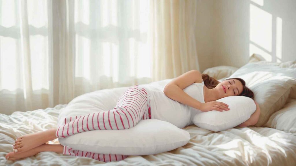 Recommended Pregnancy Sleep Positions