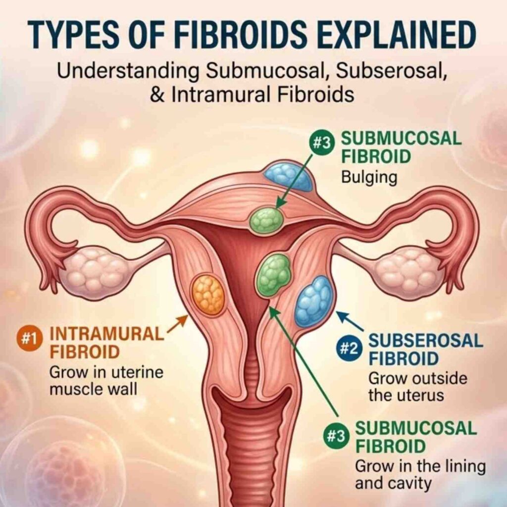 Types of Fibroids: Submucosal, Subserosal & Intramural