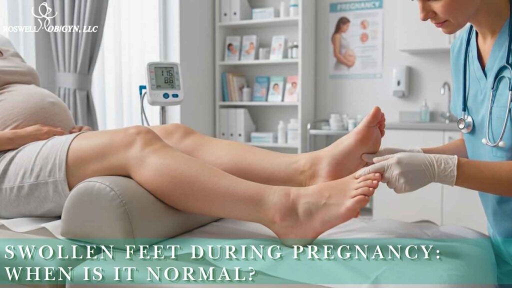 Swollen Feet During Pregnancy When Is It Normal.